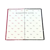 CSOMAGOLÓFÓLIA SZÍVES 20 DB 1/100 56x56 cm 2 SZÍNBEN