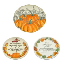 TÁNYÉR ŐSZI 1/18 27 cm 3 FÉLE 