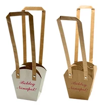 VIRÁGTASAK 10/200 7,5x11x12 cm "Boldog Nőnapot! 2 SZÍNBEN