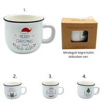 BÖGRE KARÁCSONYI 1/120 8x6,5 cm 4 FÉLE