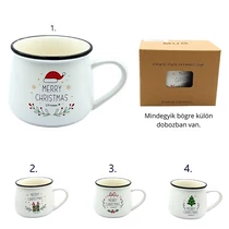 BÖGRE KARÁCSONYI 1/80 8x8,5x7,5 cm 4 FÉLE