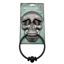 AJTÓCSENGŐ KOPONYÁS 1/60 30x14 cm EZÜST