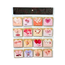 KISÉRŐKÁRTYA 80 DB SZÍVES 1/100 9,2x8,3 cm 