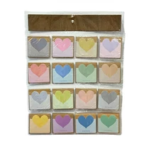 KISÉRŐKÁRTYA 80 DB SZÍVES 1/100 9,2x8,3 cm 