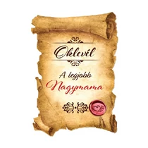 MÁGNES OKLEVÉL - NAGYMAMA 6x8,5 cm