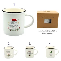 BÖGRE KARÁCSONYI 1/80 8,3x8,5 cm 4 FÉLE