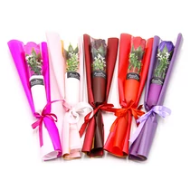 SZAPPANRÓZSA PAPÍRBAN 32/384 8x35 cm 5 SZÍNBEN