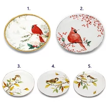 TÁNYÉR MADARAS 6/36 22 cm 5 FÉLE