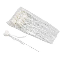 PÁLCÁS SZÍV 12 DB 1/300 21 cm FEHÉR