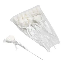 PÁLCÁS SZÍV 12 DB 1/200 21 cm FEHÉR