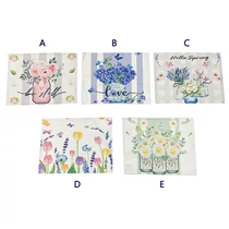 TÁNYÉRALÁTÉT TAVASZI 4/400 32x41 cm 5 FÉLE ZSÁKVÁSZON TÁNYÉRALÁTÉT TAVASZI 4/400 32x41 cm 5 FÉLE ZSÁKVÁSZON