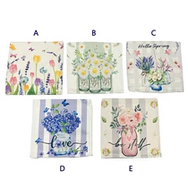 PÁRNAHUZAT TAVASZI 10/300 44x44 cm 5 FÉLE ZSÁKVÁSZON