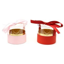 VIRÁGDOBOZ HENGER AKRIL 6/96 13x12 cm 2 SZÍNBEN