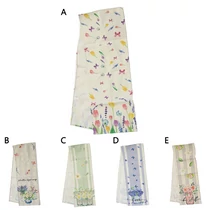 ASZTALI FUTÓ TAVASZI 1/200 33x180 cm 5 FÉLE ZSÁKVÁSZON