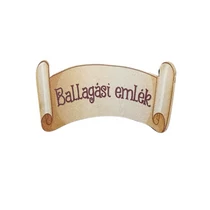 BALLAGÁSI PAPÍRUSZ TÁBLÁCSKA 6,5x3 cm