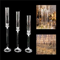 GYERTYATARTÓ AKRIL 3 DB 1/20 50 cm; 55 cm; 60 cm