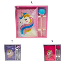 NOTESZ UNIKORNISOS + TOLL 1/30/60 21x14 cm 3 FÉLE