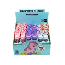 BUBORÉKFÚJÓ UNIKORNISOS 24/432 14 cm 3 SZÍNBEN