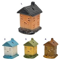 AROMALÁMPA HÁZIKÓ 1/48 10x9x14 cm 4 SZÍNBEN