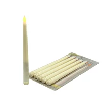 GYERTYA LEDES 6 DB 1/120 27,5 cm MELEG FÉNYŰ