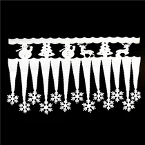 ABLAKDÍSZ 2 DB JÉGCSAP 1/200 57x31 cm 