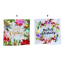 PÁRNAHUZAT LEDES KARÁCSONYI 10/150 45x45 cm 2 FÉLE POLYESTER