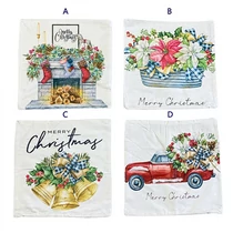 PÁRNAHUZAT KARÁCSONYI 10/300 45x45 cm 4 FÉLE ZSÁKVÁSZON