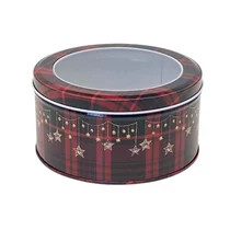 FÉMDOBOZ KARÁCSONYI 1/48 13,5x7 cm 