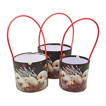 PAPÍRDOBOZ 3 DB KARÁCSONYI 1/45 12x11;13,5x13;14,5x13,5 cm