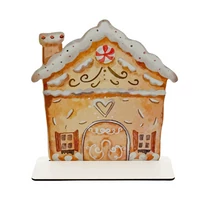 ÓRIÁS DÍSZÍTHETŐ MÉZESKALÁCS TALPAS HÁZIKÓ 22x23,5 cm