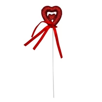 SZÍV PÁLCÁS 12 DB 1/200 PIROS 23,5 cm