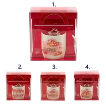 BÖGRE 1/72 17x15,5x8,5 cm SZÍVES 4 FÉLE