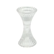 GYERTYATARTÓ ÜVEG 1/24 7x13 cm 