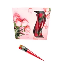 SZAPPANRÓZSA SZÁL CSOMAGOLT 22/384 27,5 cm PIROS