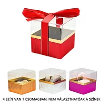 VIRÁGDOBOZ 4/96 11,5x11,5 cm 4 SZÍNBEN
