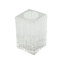 GYERTYATARTÓ ÜVEG 6/96 4x6 cm  GYERTYATARTÓ ÜVEG 6/96 4x6 cm