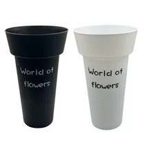 VÁZA MŰANYAG 1/36 43x25x14 cm 2 SZÍNBEN