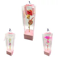 FÉMRÓZSA DOBOZBAN LEDES 1/16 15,5x53 cm 3 SZÍNBEN