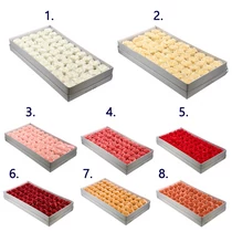 SZAPPANRÓZSAFEJ 50 DB 1/20 6,5x6,5 cm 8 SZÍNBEN