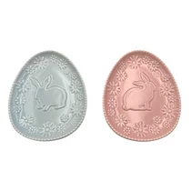 TÁNYÉR NYUSZIS 6/48 18x15 cm 2 FÉLE