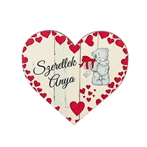 MÁGNES SZÍV ANYÁK NAPI 9x10 cm MÁGNES SZÍV ANYÁK NAPI 9x10 cm