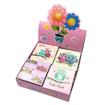 NOTESZ BAGLYOS MINI 12/576 8X8 cm 4 FÉLE