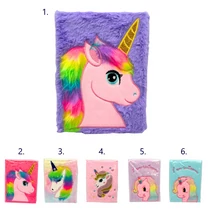 NOTESZ SZŐRMÉS UNIKORNISOS 1/60 15x21 cm 6 FÉLE 