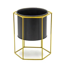 VIRÁGTARTÓ 1/54 18,5x12,5 cm FEKETE 