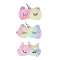 ALVÓMASZK UNIKORNIS 10/600 20,5x13 cm SZIVÁRVÁNYOS