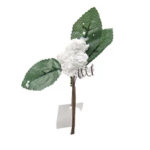 ÁG KARÁCSONYI 120/1200 15 cm FEHÉR, PIROS