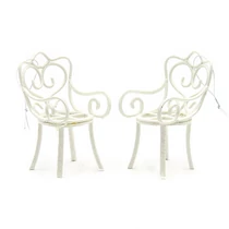 SZÉK AKASZTÓS 2 DB 1/144 12x7 cm FEHÉR SZÉK AKASZTÓS 2 DB 1/144 12x7 cm FEHÉR