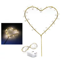 SZÍV DEKORÁCIÓ LEDES 1/500 8,5x16 cm