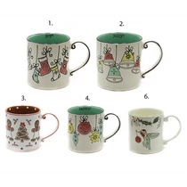 BÖGRE KARÁCSONYI 12/48 10,2x11,1 cm 5 FÉLE