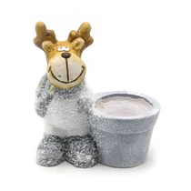 RÉNSZARVAS KASPÓVAL 4/36 13x7,5x14 CM, BELSŐ 4,5 CM 